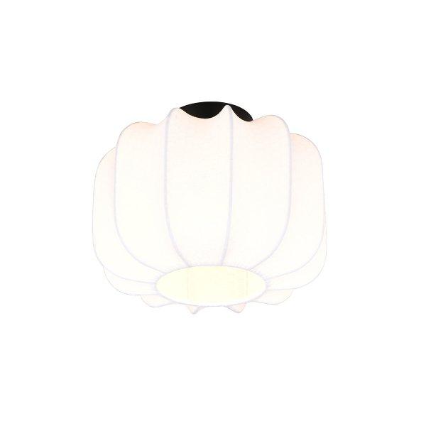 Japandi mennyezeti lámpa fehér 25 cm - Madleine