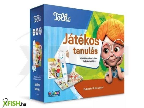 Tolki: Játékos tanulás interaktív foglalkoztató könyv - készletben
