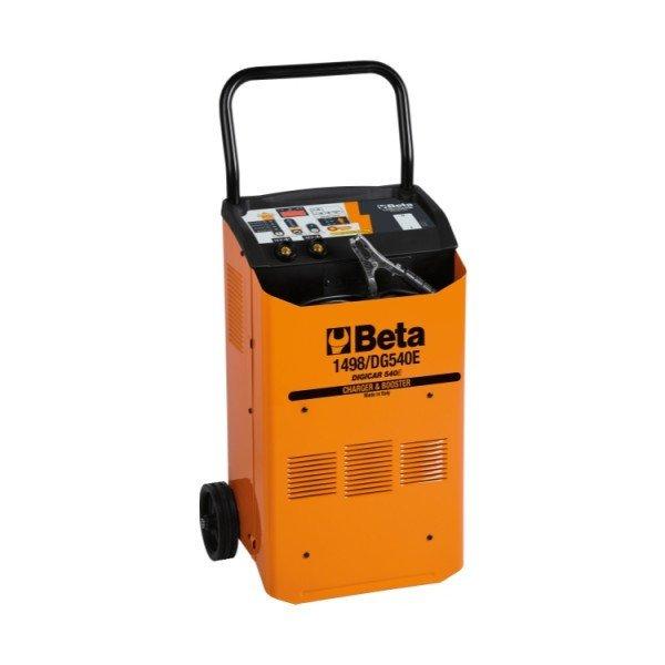 Beta 1498/DG540E Elektronikus akkumulátortöltő / gyorsindító, 12/24V,
kerekes