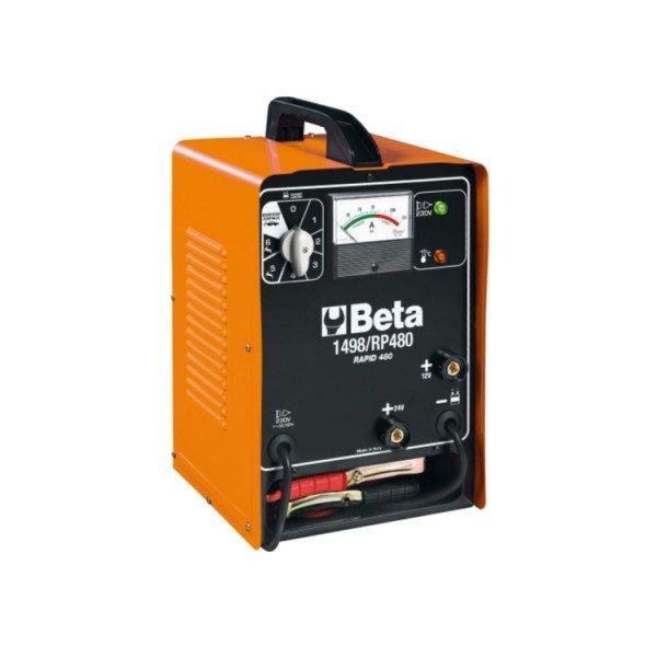 Beta 1498/RP480 Hagyományos akkumulátortöltő / gyorsindító, 12/24V