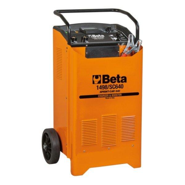 Beta 1498/SC640 Kerekes akkumulátortöltő / gyorsindító, 12/24V