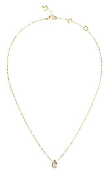 Guess Időtlen aranyozott nyaklánc 4G Light JUBN05246JWYGT/U