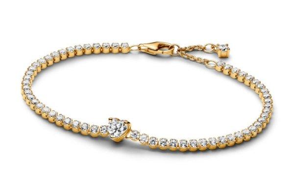 Pandora Romantikus aranyozott karkötő Shine Timeless 560041C01 20 cm
