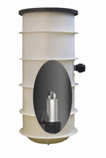 Wilo KNC1500-Rexa MINI3-S03+DC ( Domestic Control) merülőmotoros szennyvíz
szivattyú aknával
