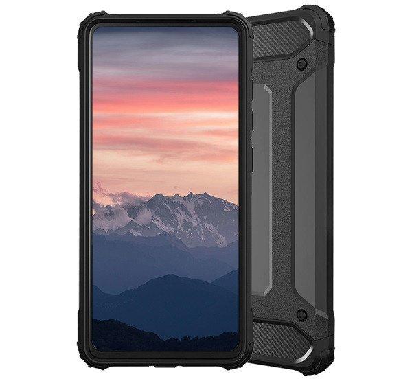 Defender szilikon telefonvédő (ütésállóság, légpárnás sarok,
fémhatás) FEKETE Apple iPhone 16e