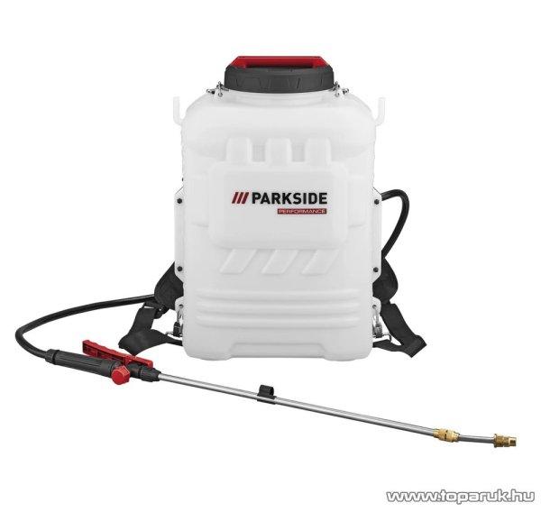 ParkSide Performance PRDSP 20-Li C2 SOLO Akkus háti permetező, 16 literes
(akkumulátor és töltő nélkül)