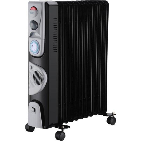 ROWI HOR 2900/11/4 GZ BASIC 11 tagú 2900W turbós (ventilátoros)
olajradiátor, elektromos hősugárzó radiátor mechanikus időzítővel 2500W
+ 400W öszteljesítménnyel