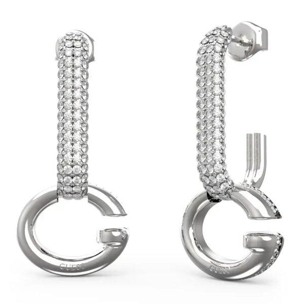 Guess Divatos acél lógó fülbevaló Oh My G
JUBE04520JWRHT/U