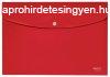 Iratgyjt tasak patentzras, A/4, PP, Leitz Recycle, piros