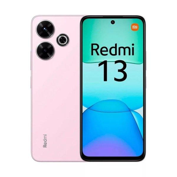 Xiaomi Redmi 13 6/128GB Dual SIM kártyafüggetlen érintős mobiltelefon, pink