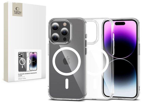 Tech-Protect FlexAir Hybrid MagSafe szilikon tok - Apple iPhone 15 Pro -
átlátszó