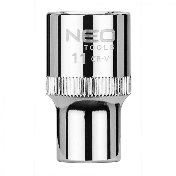 Neo Tools dugókulcs fej 1/2" 11mm 6p.
