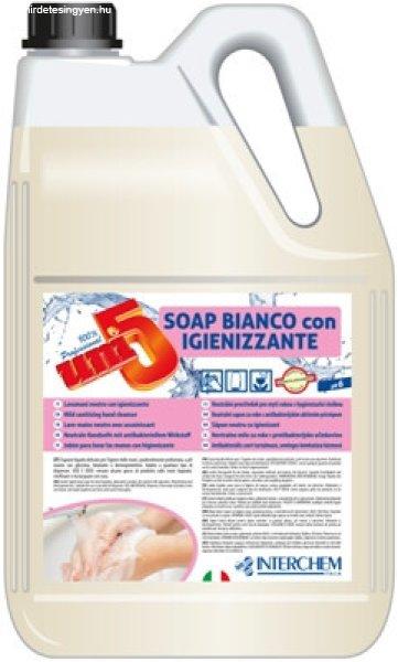 UNI 5 Mani Soap Bianco Folyékony kézmosószappan 5kg