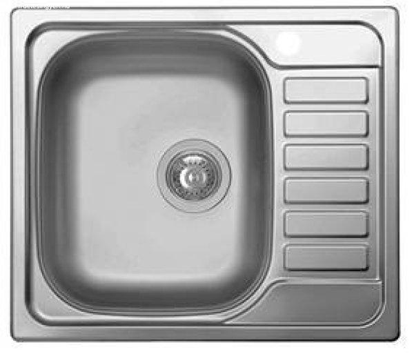 ELLECI - Mosogatótálca Sky 125 SX inox medence bal oldalt