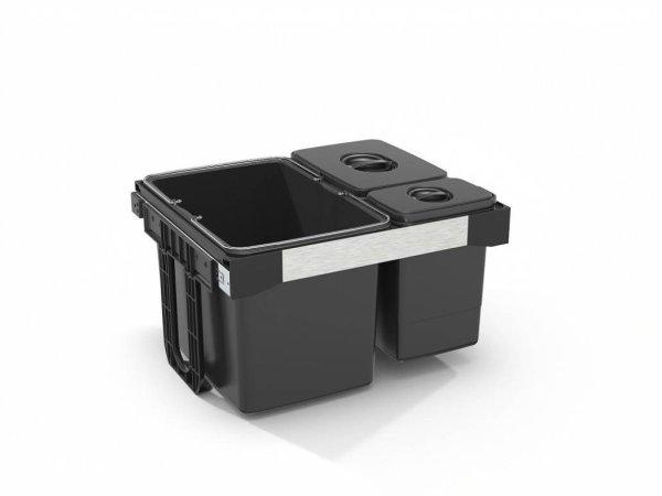 EKOTECH - Beépíthető hulladékgyűjtő FREE JAZZ 60 - 1x34 liter+1x7
liter+1x15 liter