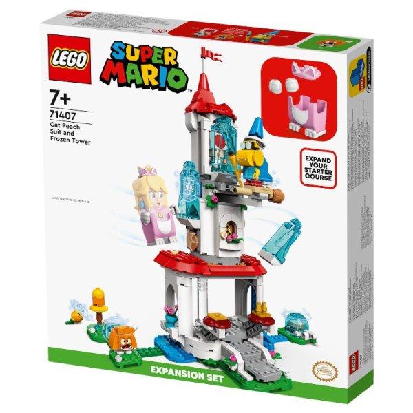 LEGO® - 71407 - Super Mario™ Peach macskajelmez és befagyott torony
kiegészítő szett 
