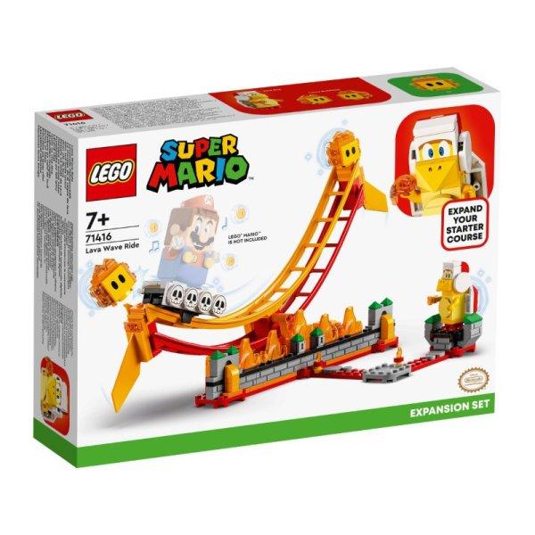 LEGO® - 71416 - Super Mario™ Lávahullám lovaglás kiegészítő szett 
