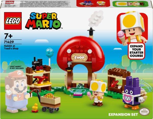 LEGO® - 71429 - Super Mario™ Nabbit Toad boltjánál kiegészítő szett 