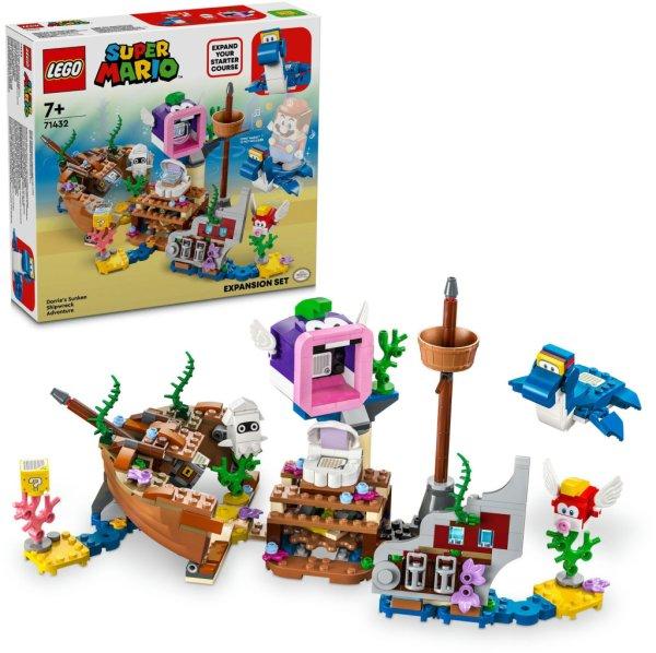 LEGO® - 71432 - Super Mario™ Dorrie elsüllyedt hajóroncs kalandjai
kiegészítő szett 