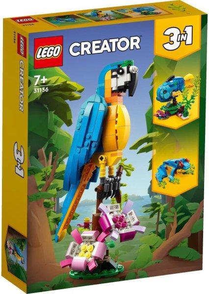 LEGO Creator 31136 Egzotikus papagáj