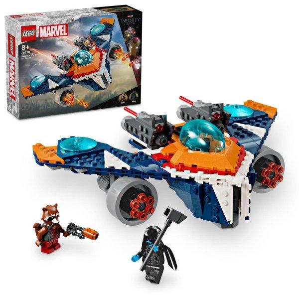 LEGO Super Heroes Marvel 76278 Mordály Warbird repülője Vs. Ronan