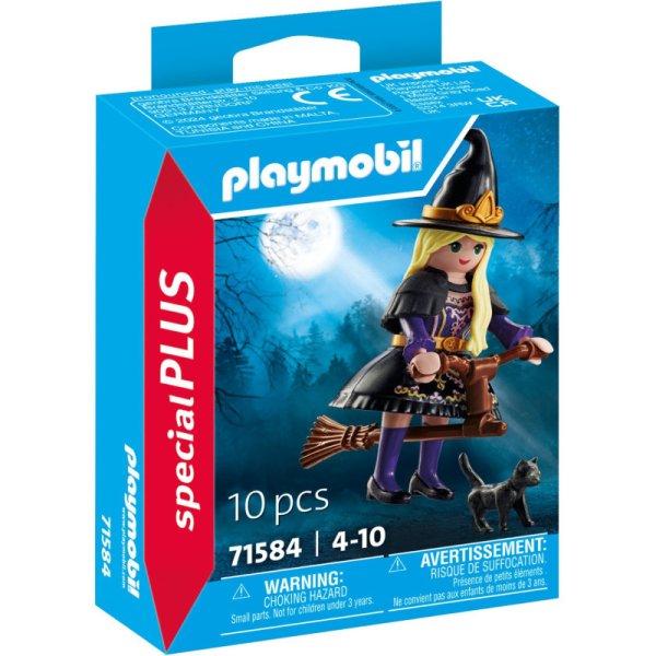 Playmobil Boszorkány macskával 71584 