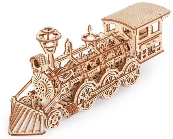 Wood Trick R17 gőzmozdony 3D fa mechanikus modell