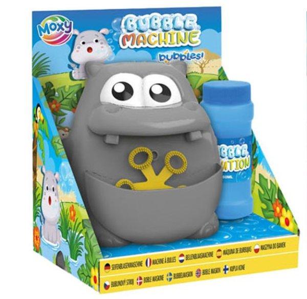 Moxy buborék fújó gép, Víziló Grafix