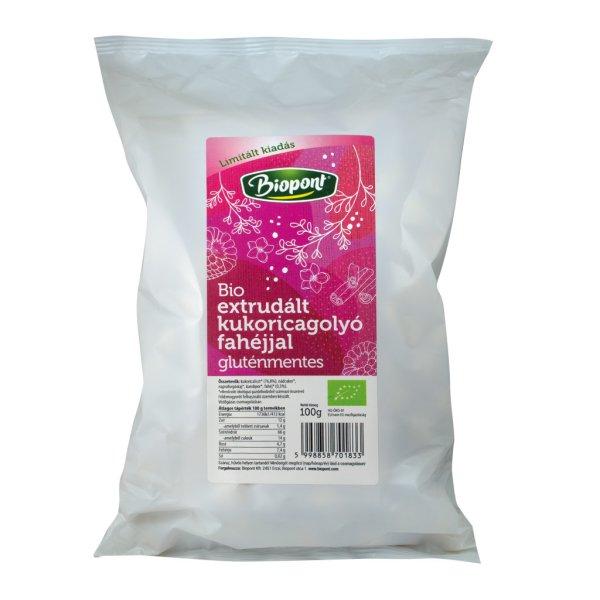 Biopont bio extrudált kukoricagolyó fahéjjal 100 g