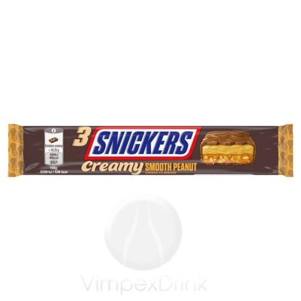 Snickers Creamy Smooth Peanu Trio54,75g