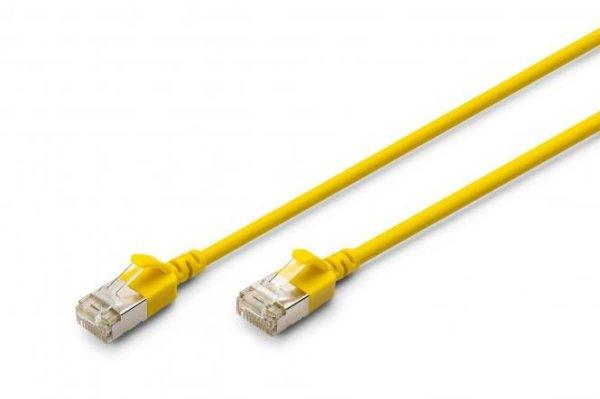 Digitus CAT6A F-FTP Patch Cable 0,5m Yellow