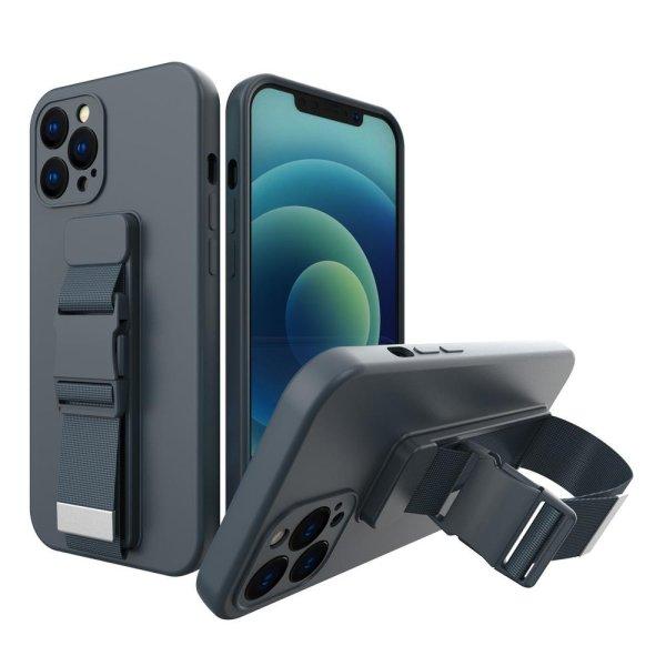 Kötél tok Gel TPU légzsák tok Xiaomi Redmi Note 10 / Redmi Note 10s
tengerészkék
