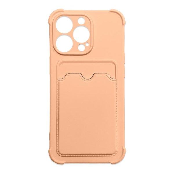 Card Armor tok Xiaomi redmi Note 10 / redmi Note 10S kártyatartóval,
légzsákkal, és megerősített védelemmel rózsaszín
