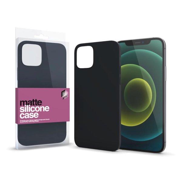 XPRO™ Szilikon matte tok ultravékony fekete Apple iPhone 12 Pro
készülékhez