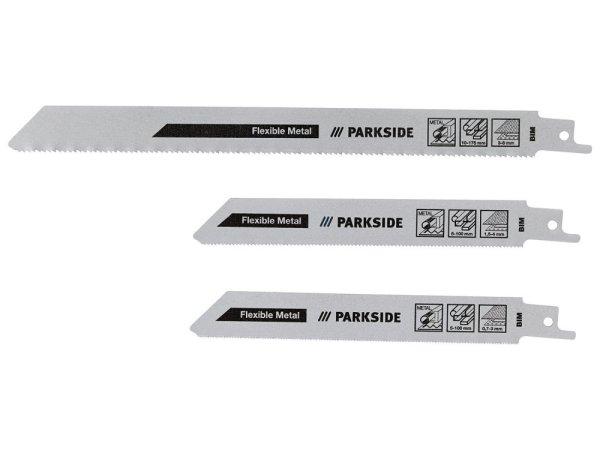 ParkSide PFSZ 3 ROUGH METAL 3 darabos finom fém fűrészlap készlet
orrfűrészhez / kardfűrészhez / szablyafűrészhez - fémhez, csonthoz