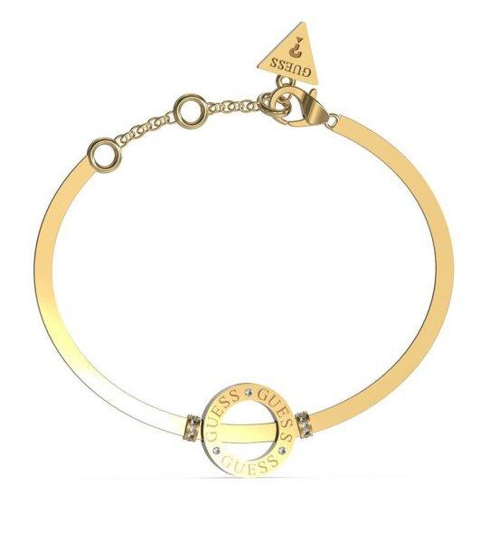 Guess Divatos aranyozott karkötő Circle Lights JUBB03172JWYG S: 14,5
- 18,5 cm