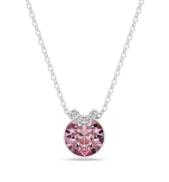 Swarovski Elegáns nyaklánc rózsaszín kristályokkal
Bella 5724289