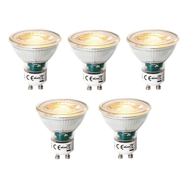 5 darabos GU10 3 lépésben dimmelhető LED izzó készlet 6W 460 lm 2000 -
6000K