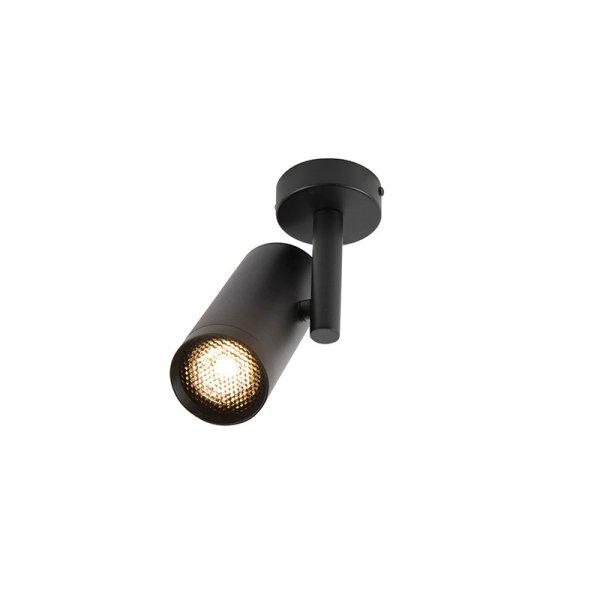 Design mennyezeti spotlámpa fekete állítható GU10 50mm - Scopio Honey