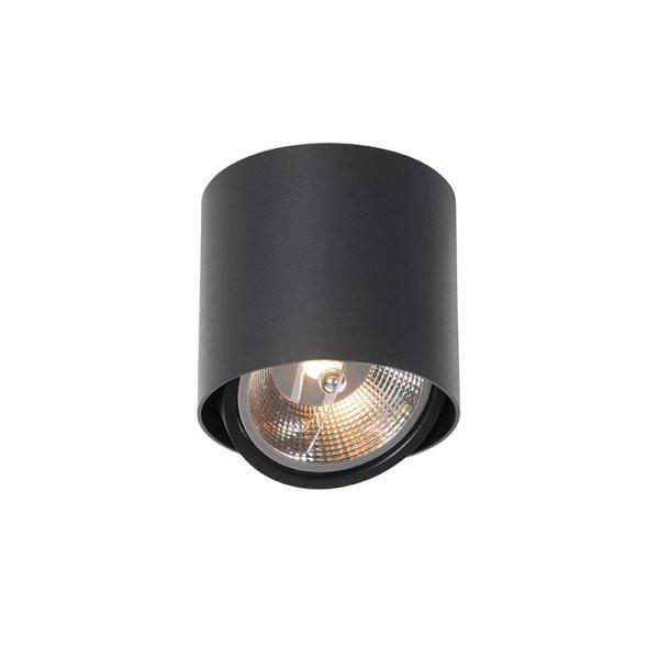 Design felületre szerelhető spotlámpa fekete állítható GU10 111mm - Impact