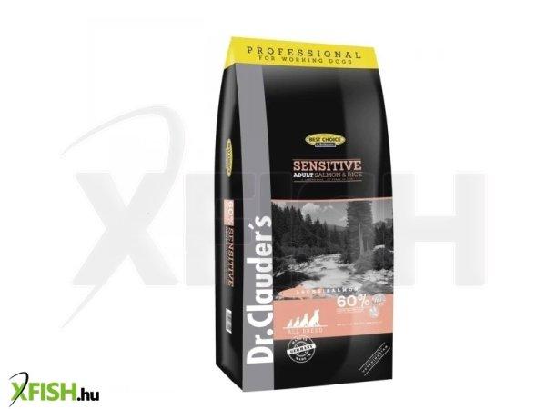 Dr.Clauders Best Choice Adult Sensitive Lazac & rizs All breed 20kg