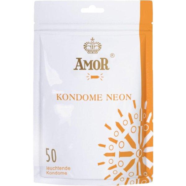 Amor Bulk-Pack: NEON, 50 condoms