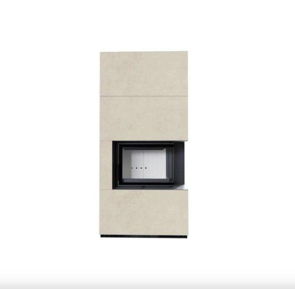 KRATKI FLOKI BOX 8 kW FOKOS SALE SZÍNŰ KÜLSŐ, VILÁGOS BELSŐ BURKOLATTAL
JOBB OLDALÜVEGES KANDALLÓ