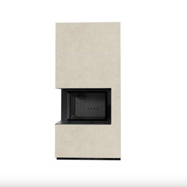 KRATKI FLOKI BOX 8 kW FOKOS SALE SZÍNŰ KÜLSŐ, FEKETE BELSŐ BURKOLATTAL BAL
OLDALÜVEGES KANDALLÓ