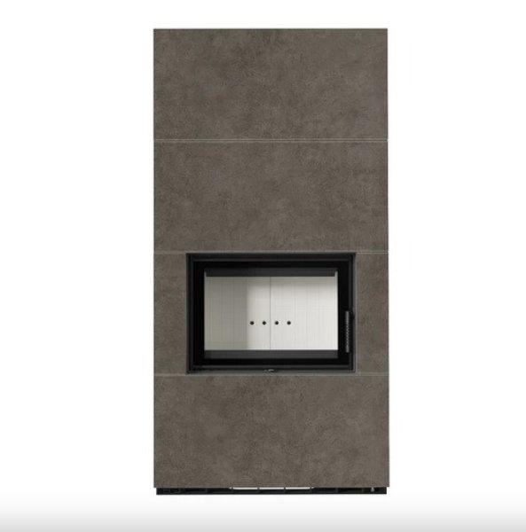 KRATKI FLOKI BOX 8 kW KANDALLÓ FOKOS PIOMBO SZÍNŰ KÜLSŐ, VILÁGOS BELSŐ
KANDALLÓKŐ BURKOLATTAL