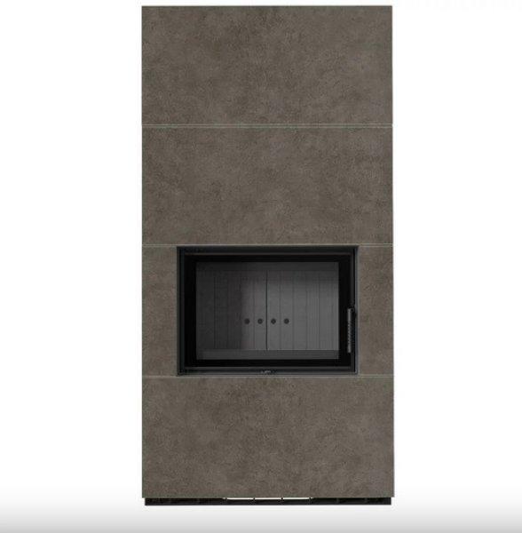 KRATKI FLOKI BOX 8 kW KANDALLÓ FOKOS PIOMBO SZÍNŰ KÜLSŐ, FEKETE BELSŐ
KANDALLÓKŐ BURKOLATTAL