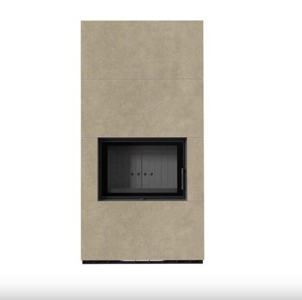 KRATKI FLOKI BOX 8 kW KANDALLÓ FOKOS RENA SZÍNŰ KÜLSŐ, FEKETE BELSŐ
KANDALLÓKŐ BURKOLATTAL