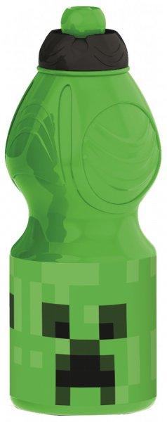 Minecraft Creeper kulacs, sportpalack 400 ml