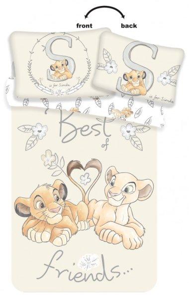 Disney Az Oroszlánkirály Best Friends gyerek, ovis ágyneműhuzat 100×135cm,
40×60 cm