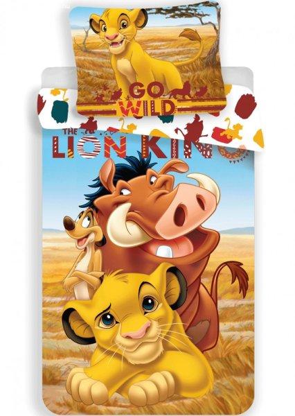 Disney Az Oroszlánkirály Pride Lands Trio gyerek, ovis ágyneműhuzat
100×135cm, 40×60 cm
